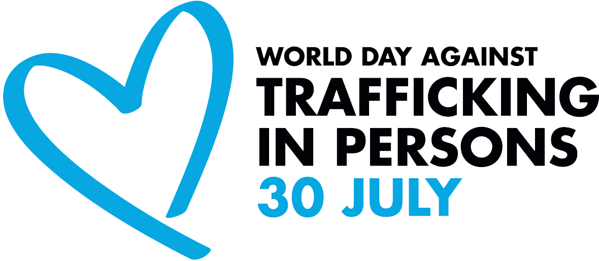 Click to read the article on the UN's site World Day Against Human Trafficking logo